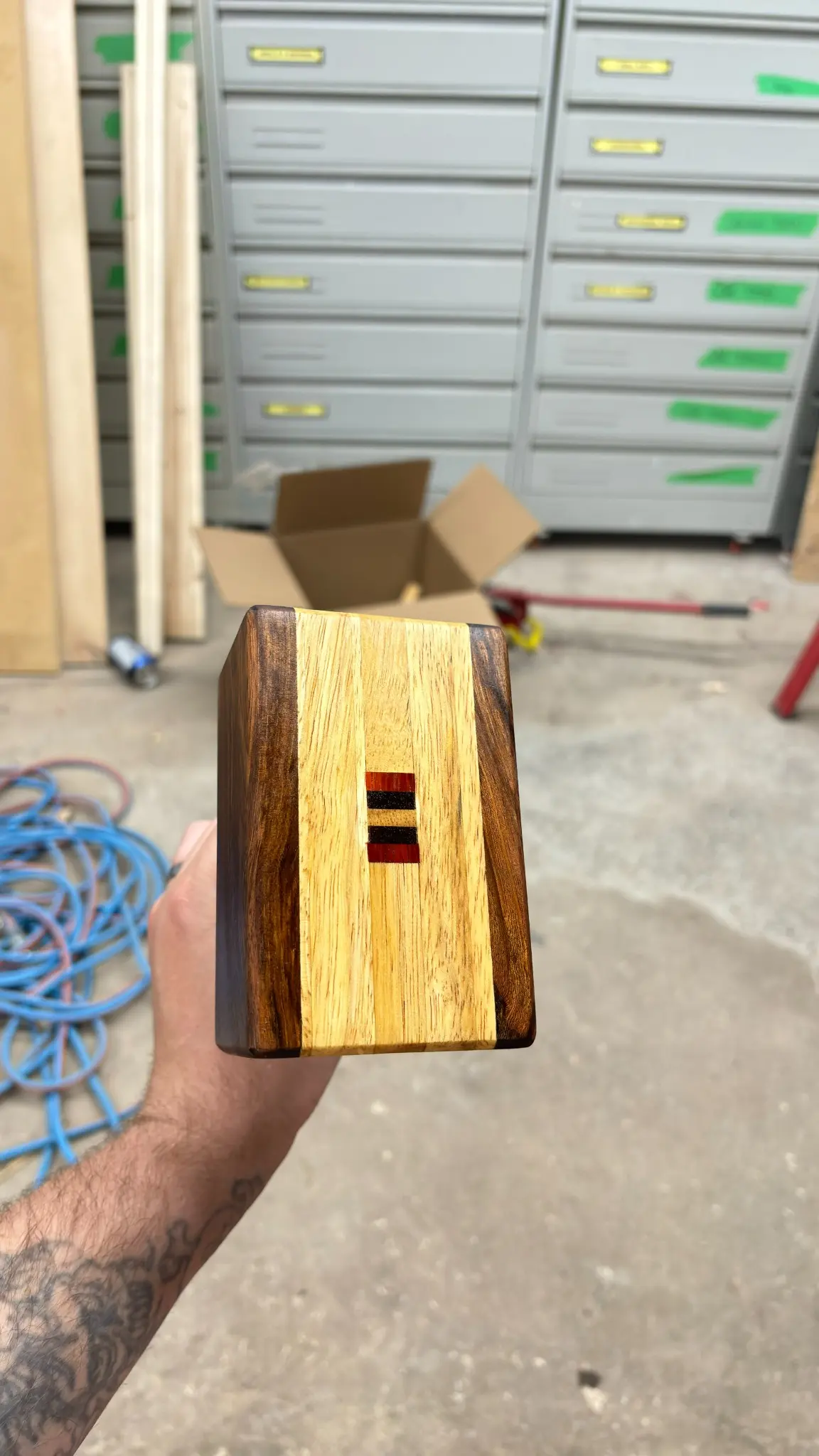 Built to Strike — Reclaimed Hardwood Mallet detail 3