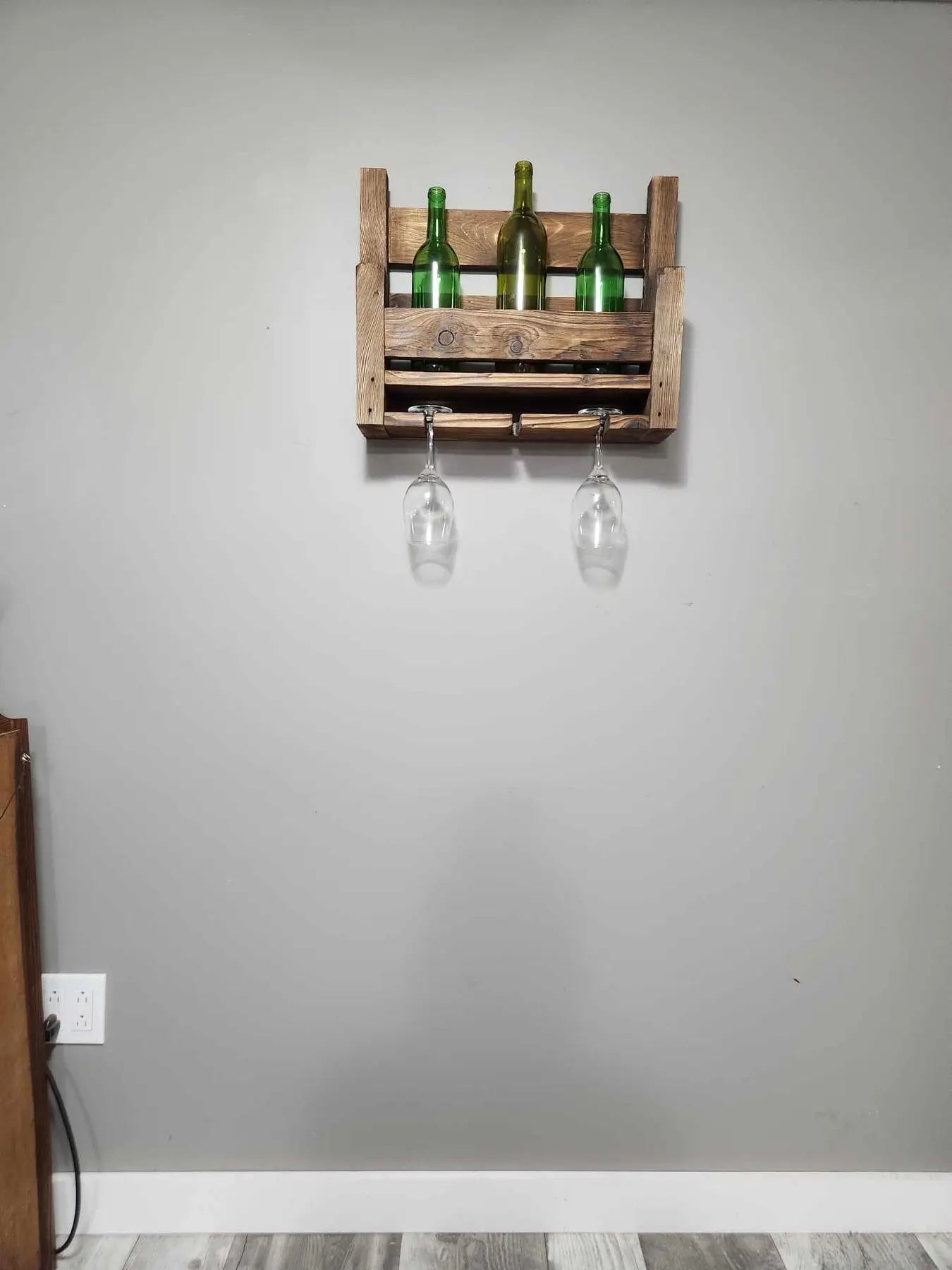 From Pallet to Pour — Rustic Wine Rack detail 9