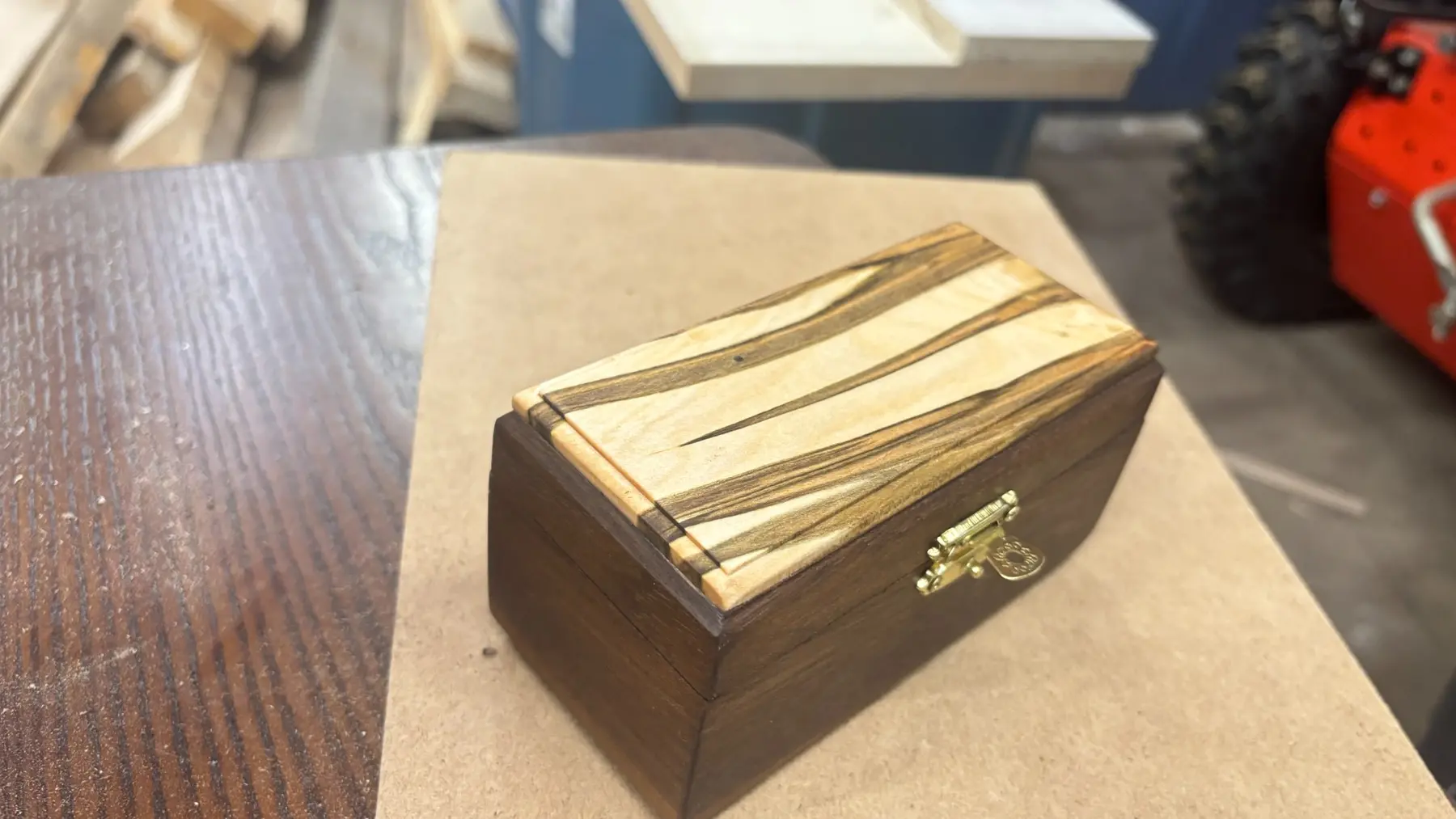 Held in Contrast — Walnut & Ambrosia Maple Gift Box